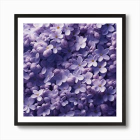 Lilac Flowers Art Print