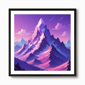 Mountain Landscape 1 Art Print