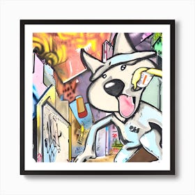 Street Animals9 Art Print