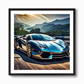 Lamborghini 148 Art Print