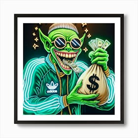 Money Bag Art Print