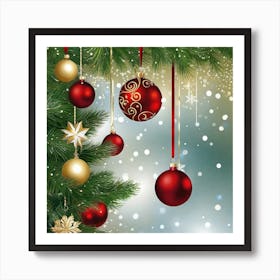 Christmas Tree 22 Art Print