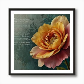 Peony 3 Art Print