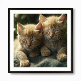 Cute Kittens Art Print