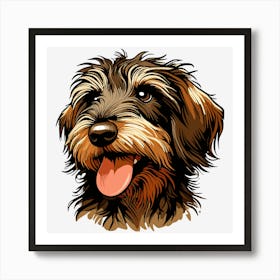 Schnauzer Art Print