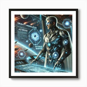 Archon Vexis Tactical Genius Sci Fi Art Print