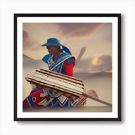 OCA DNA TY - Future Tribal Musician Elite 1 Art Print