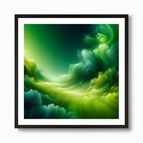 Abstract Painting 77 Art Print
