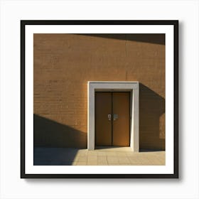 Doorway Stock Videos & Royalty-Free Footage Art Print