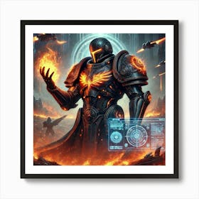 Ivan Arkov Ignis Paladin Art Print