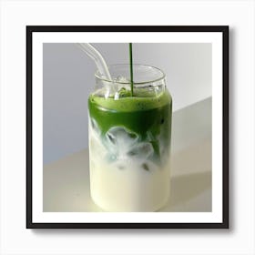 Matcha Green Tea Art Print