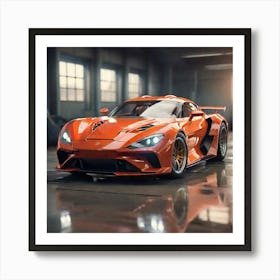 Mclaren Gt1 Art Print