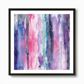 Abstract Watercolor Painting 43 Art Print