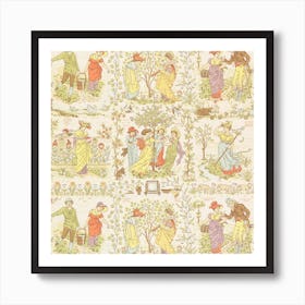 Sidewall 2, Walter Crane Art Print