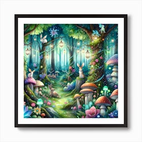 Fairy Forest Art Print