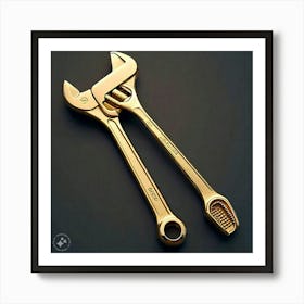 Wrenches Art Print