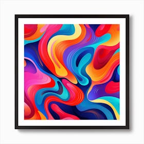 Abstract Abstract Painting 23 Art Print