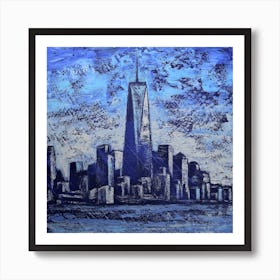 New York City Skyline 1 Art Print