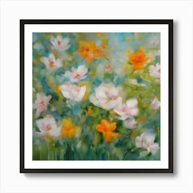 Flowers In Bloom Art Print