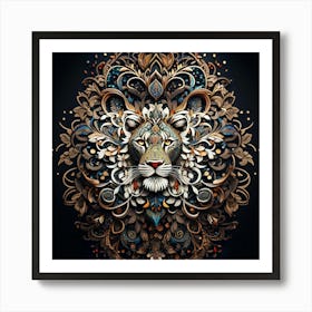 Lion Art 1 Art Print