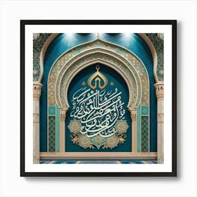 Islamic Calligraphy 1 Poster