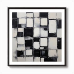 Squares Art Print