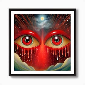 Eye Of The Gods Art Print