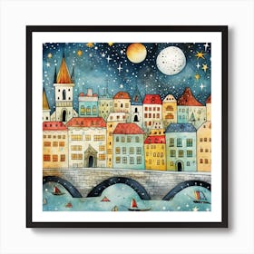 Charles Bridge Art Print