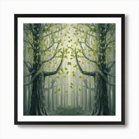 Forest 5 Art Print