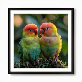 Lovebirds 14 Art Print