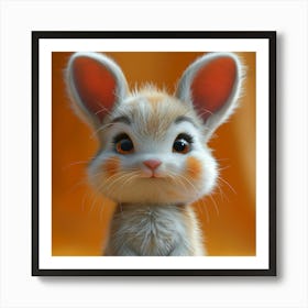 Cute Bunny 1 Art Print