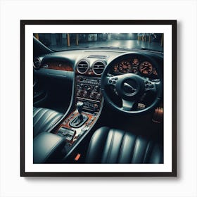 Interior jaguar Art Print