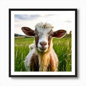 Grass National Breeding Head Ruminant Pasture Plant Cattle Day Country Standing Rural Be (1) Art Print