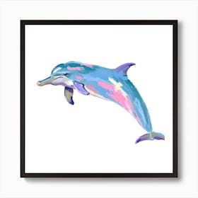 Bottlenose Dolphin 02 Art Print