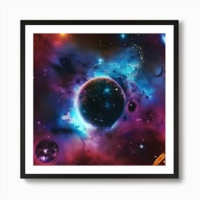 Craiyon 151109 Cosmic Evolution Art Print