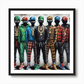 Hip Hop Group Poster