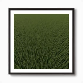 Grass Field 10 Art Print