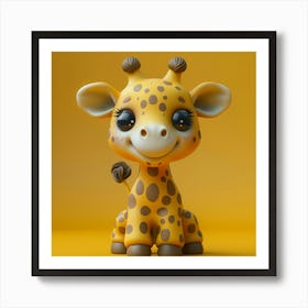 Giraffe 92 Art Print