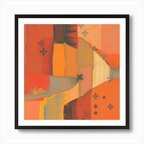 Abstract Painting 5 Art Print