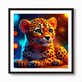 Leopard 1 Art Print