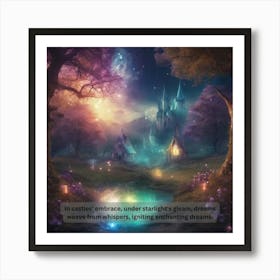 Fairytale Castle Art Print