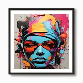 Graffiti Inspired Art Art Print