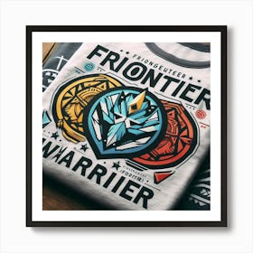 Frontierer Warrior Art Print