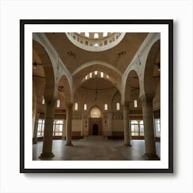 Inside Of A Mosque Art Print