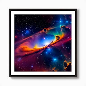 Nebula 71 Art Print