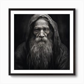 Old Man With Beard Art Print