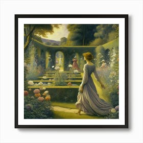 Garden In Bloom 2 Art Print