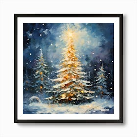 Christmas Canvas Art Print