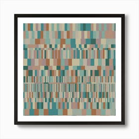 BAR CODE (Generative) V94 Art Print