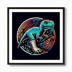 T-Rex Art Print